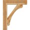 Ekena Millwork Legacy Block Rough Sawn Bracket, Western Red Cedar, 6"W x 34"D x 42"H BKT06X34X42LEC05RWR - alternate 3